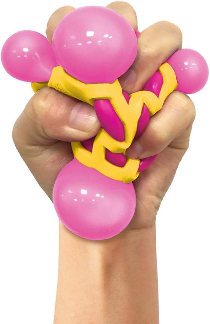 Schylling NeeDoh Atomic - Sensory Squeeze Toy - Satisfying Dough Filling - 2.25 Wide - Color May Vary (Pack of 1) - Image 2