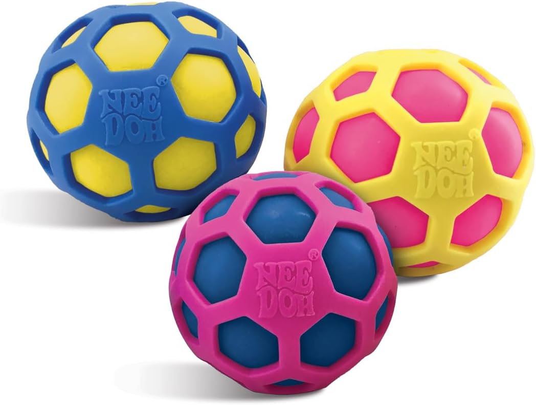 Schylling NeeDoh Atomic - Sensory Squeeze Toy - Satisfying Dough Filling - 2.25 Wide - Color May Vary (Pack of 1) - Image 3