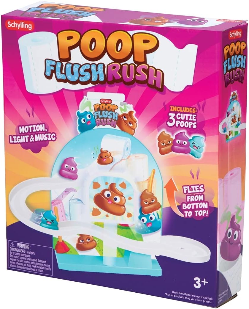 Schylling Poop Flush Rush Action Game - Image 2